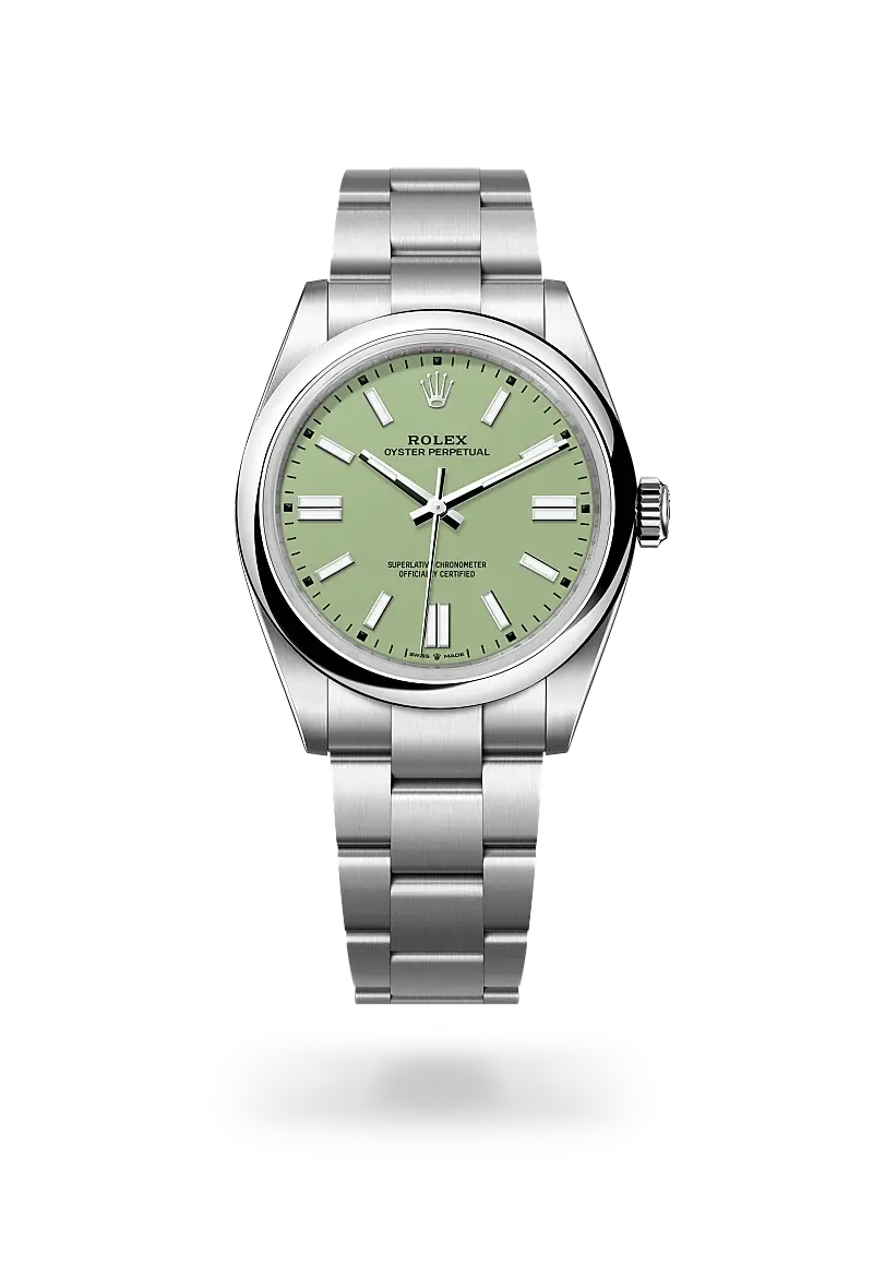Rolex Oyster Perpetual Oyster, 41 mm, Edelstahl Oystersteel - M134300-0006 at Huber Fine Watches & Jewellery