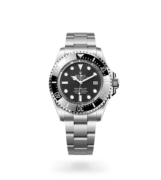 Rolex Deepsea Oyster, 44 mm, Edelstahl Oystersteel - M136660-0004 at Huber Fine Watches & Jewellery