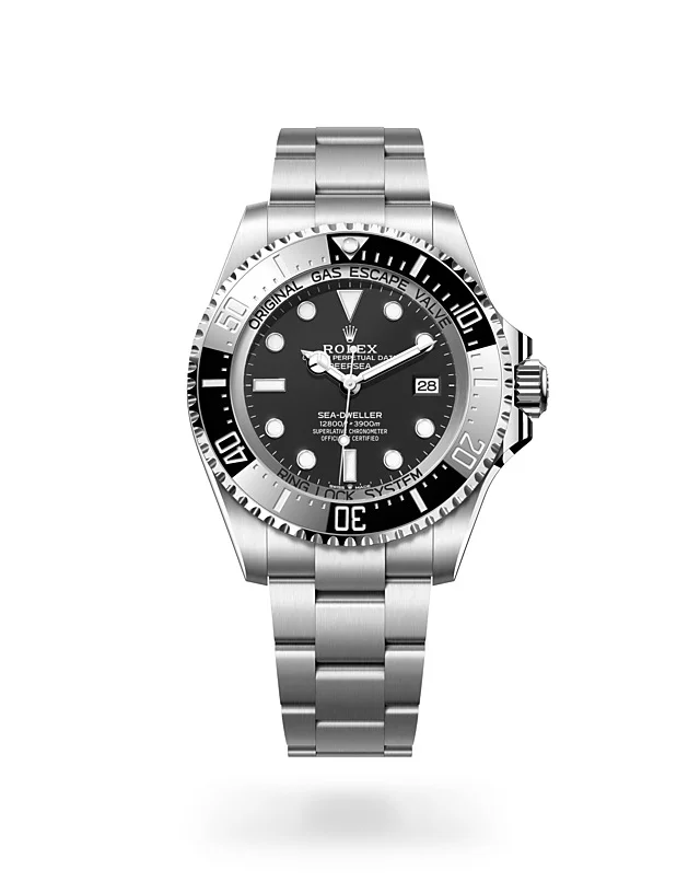 Rolex Deepsea Oyster, 44 mm, Edelstahl Oystersteel - M136660-0004 at Huber Fine Watches & Jewellery