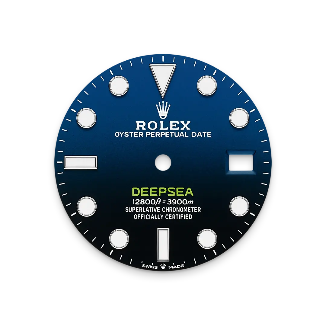 Zifferblatt D-blue