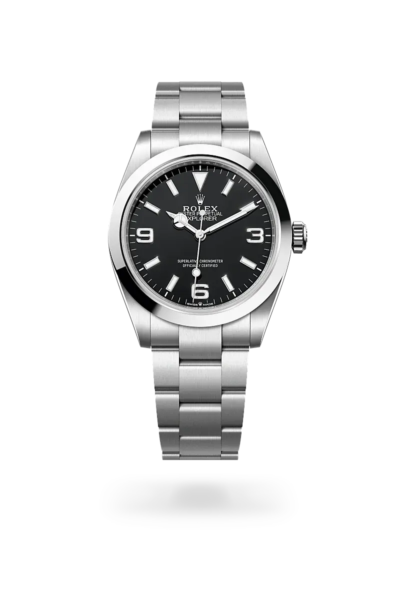 Rolex Explorer 40 in Edelstahl Oystersteel