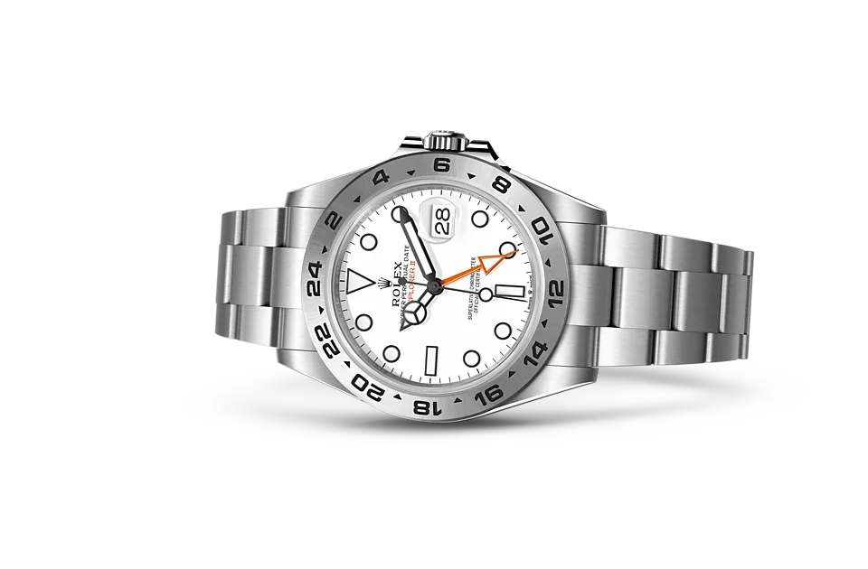 Rolex Explorer Oyster, 42 mm, Edelstahl Oystersteel - M226570-0001 at Huber Fine Watches & Jewellery