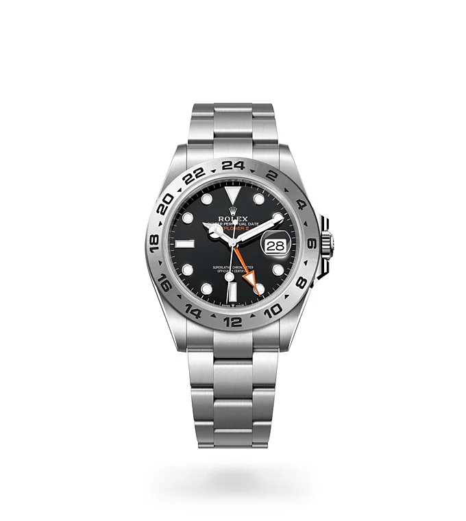 Rolex Explorer Oyster, 42 mm, Edelstahl Oystersteel - M226570-0002 at Huber Fine Watches & Jewellery