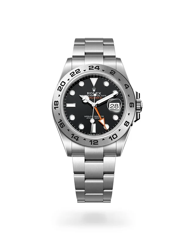 Rolex Explorer Oyster, 42 mm, Edelstahl Oystersteel - M226570-0002 at Huber Fine Watches & Jewellery