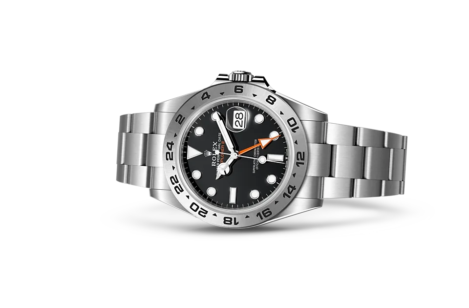 Rolex Explorer Oyster, 42 mm, Edelstahl Oystersteel - M226570-0002 at Huber Fine Watches & Jewellery