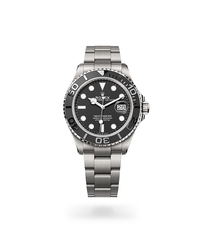 Rolex Yacht-Master 42 Yacht-Master Oyster, 42 mm, RLX titanium - M226627-0001 at Huber Fine Watches & Jewellery