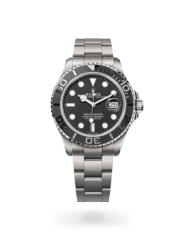 Rolex Yacht-Master 42 Yacht-Master Oyster, 42 mm, RLX titanium - M226627-0001 at Huber Fine Watches & Jewellery