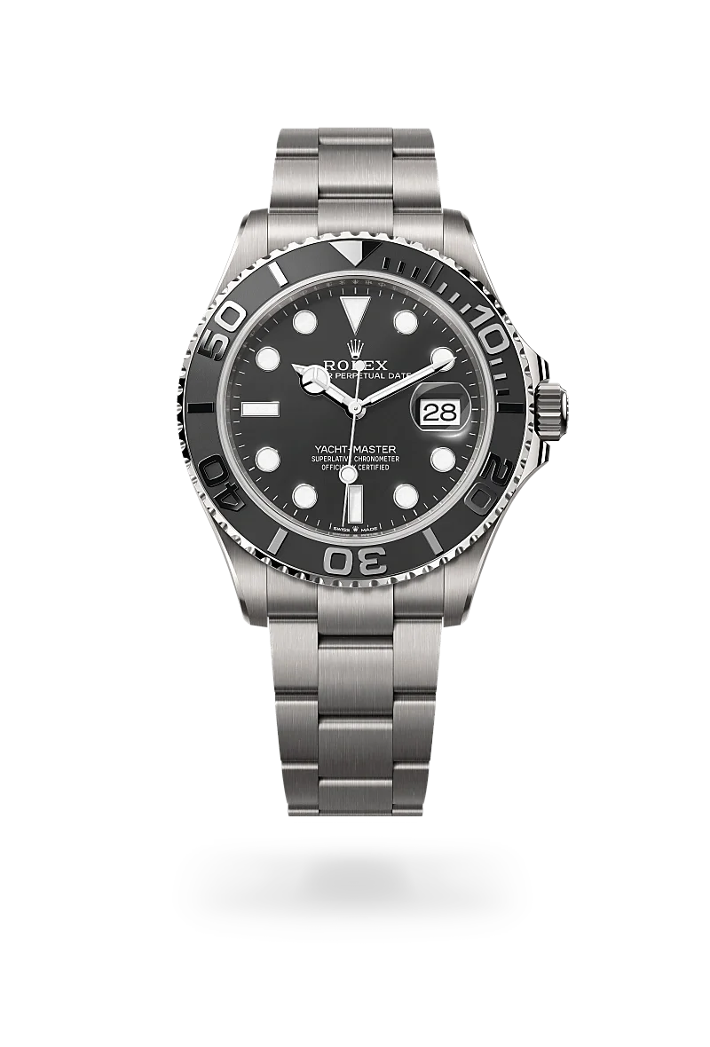 Rolex Yacht-Master Oyster, 42 mm, Titan RLX - M226627-0001 at Huber Fine Watches & Jewellery