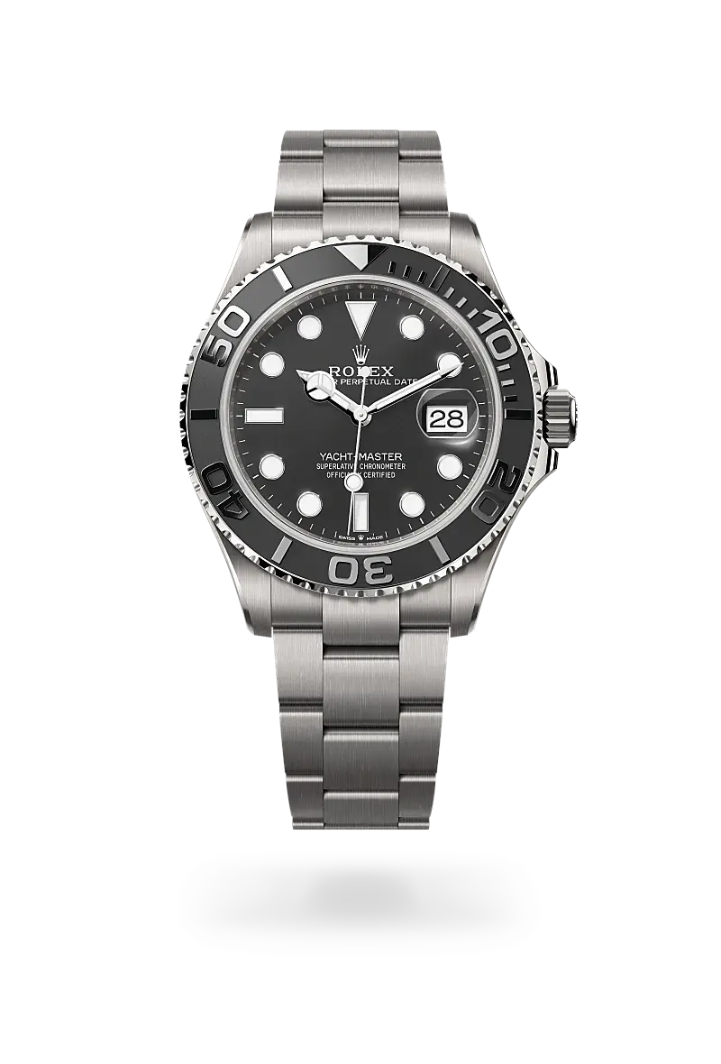 Rolex Yacht-Master Oyster, 42 mm, RLX titanium - M226627-0001 at Huber Fine Watches & Jewellery