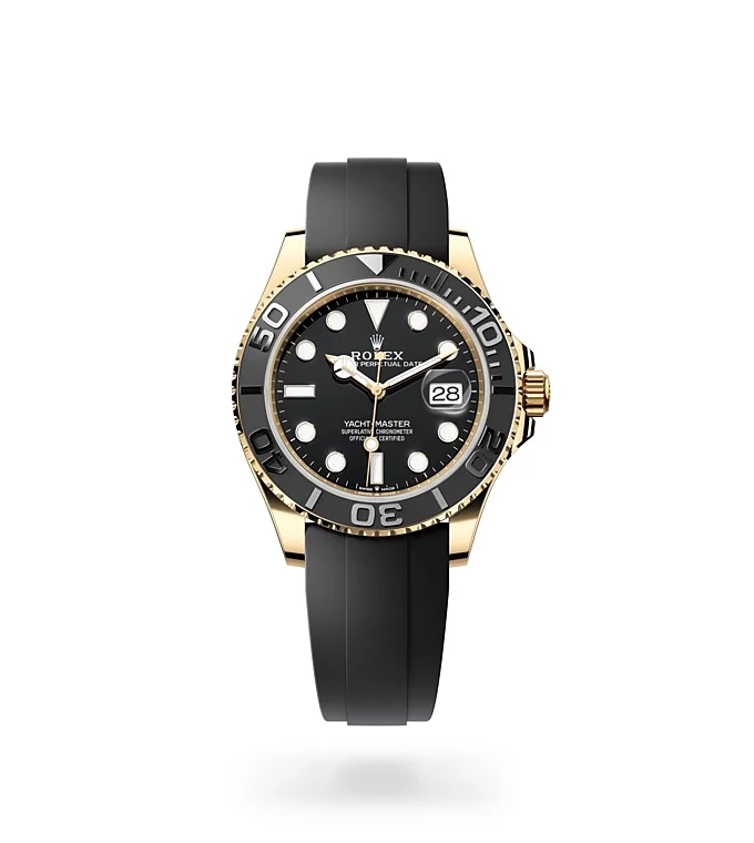 Rolex Yacht-Master Oyster, 42 mm, Gelbgold - M226658-0001 at Huber Fine Watches & Jewellery