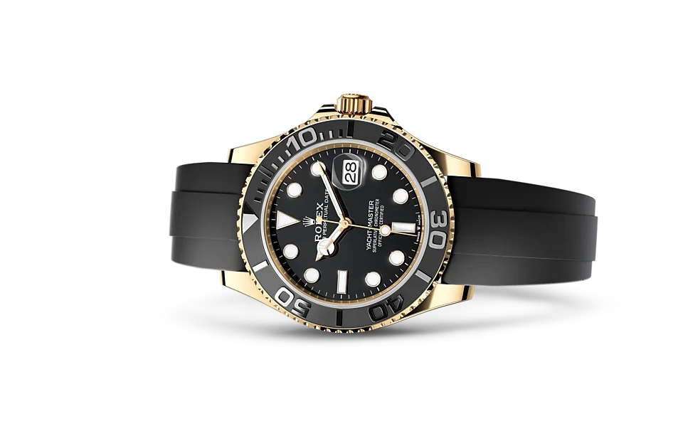 Rolex Yacht-Master Oyster, 42 mm, Gelbgold - M226658-0001 at Huber Fine Watches & Jewellery