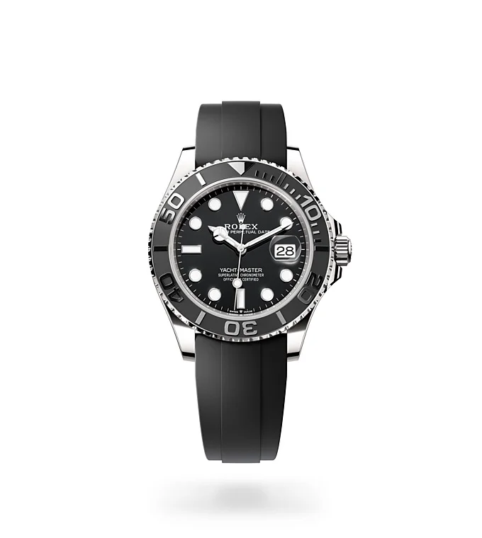 Rolex Yacht-Master Oyster, 42 mm, Weißgold - M226659-0002 at Huber Fine Watches & Jewellery