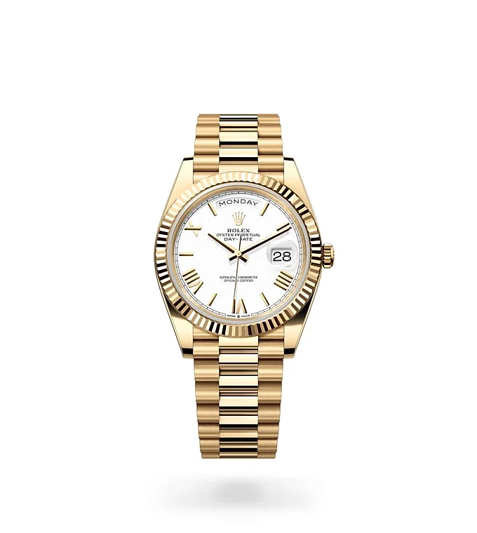 Rolex Day-Date Oyster, 40 mm, Gelbgold - M228238-0042 at Huber Fine Watches & Jewellery
