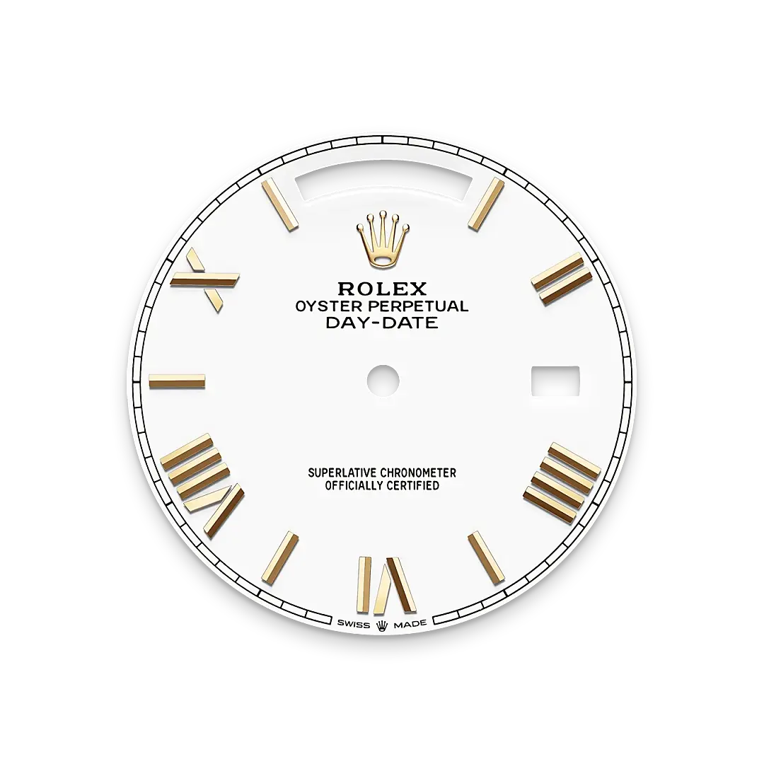 White dial