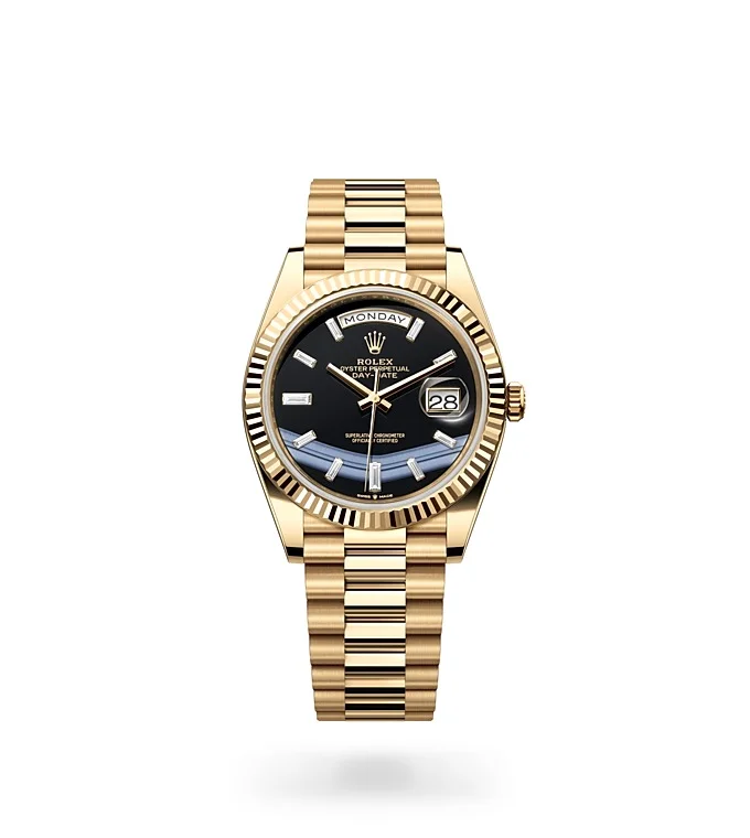 Rolex Day-Date Oyster, 40 mm, Gelbgold - M228238-0059 at Huber Fine Watches & Jewellery