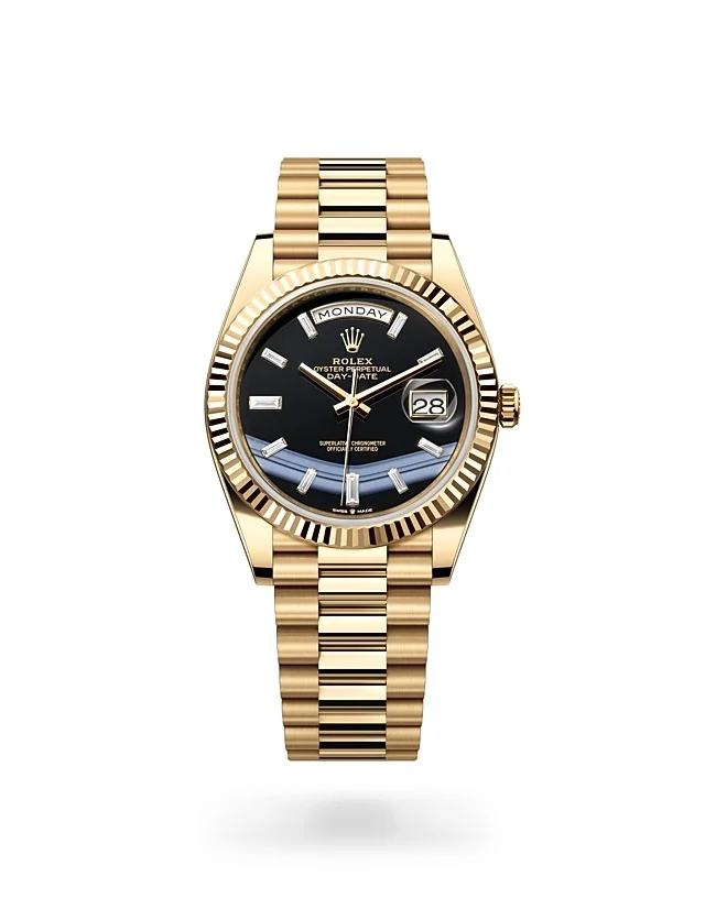 Rolex Day-Date Oyster, 40 mm, Gelbgold - M228238-0059 at Huber Fine Watches & Jewellery