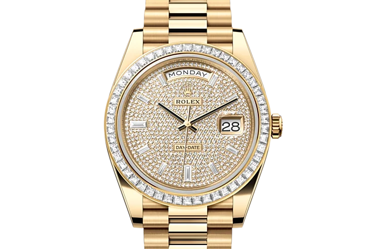 Rolex day date 40 price clearance india