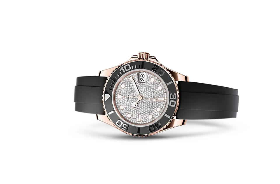 Rolex Yacht-Master Oyster, 37 mm, Everose-Gold - M268655-0019 at Huber Fine Watches & Jewellery