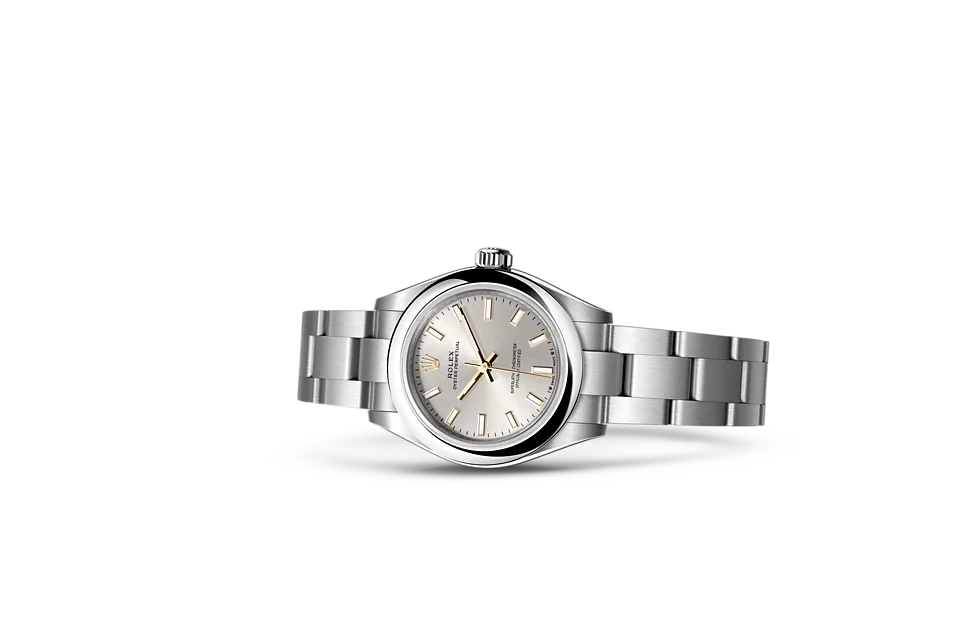 Rolex Oyster Perpetual Oyster, 28 mm, Edelstahl Oystersteel - M276200-0001 at Huber Fine Watches & Jewellery
