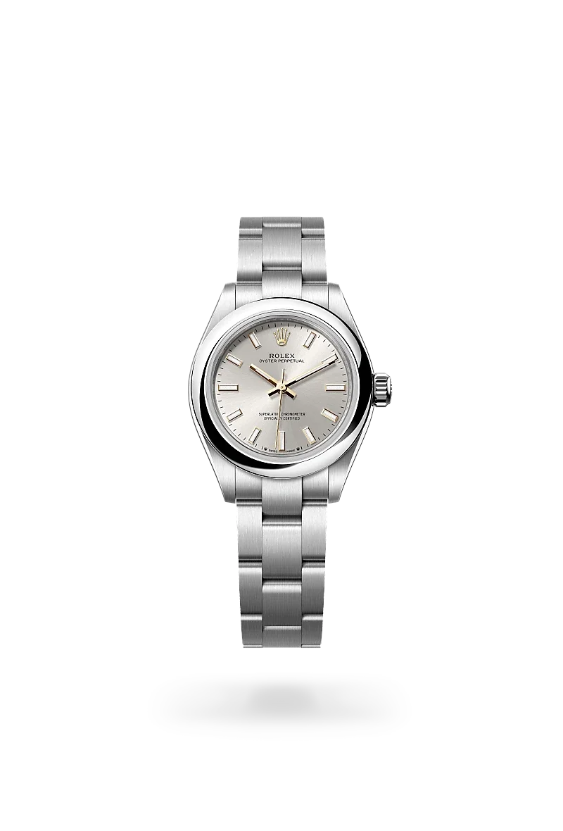 Rolex Oyster Perpetual Oyster, 28 mm, Edelstahl Oystersteel - M276200-0001 at Huber Fine Watches & Jewellery