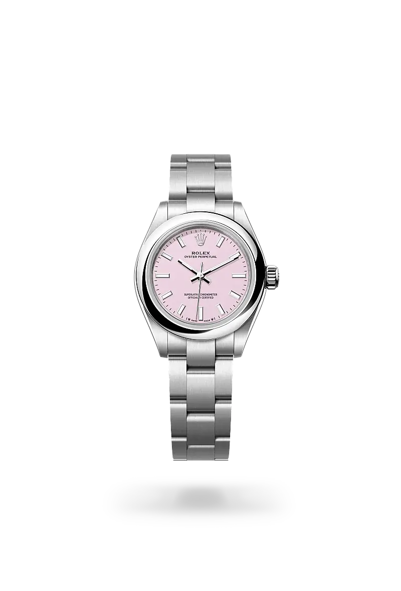 Rolex Oyster Perpetual Oyster, 28 mm, Edelstahl Oystersteel - M276200-0009 at Huber Fine Watches & Jewellery