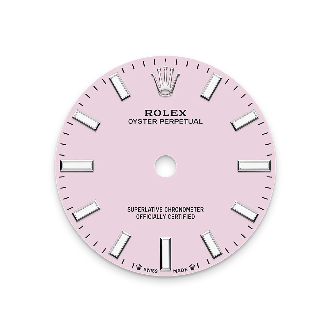 Zifferblatt in Candy pink