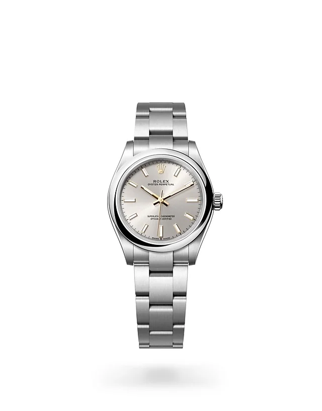 Rolex Oyster Perpetual Oyster, 31 mm, Edelstahl Oystersteel - M277200-0001 at Huber Fine Watches & Jewellery