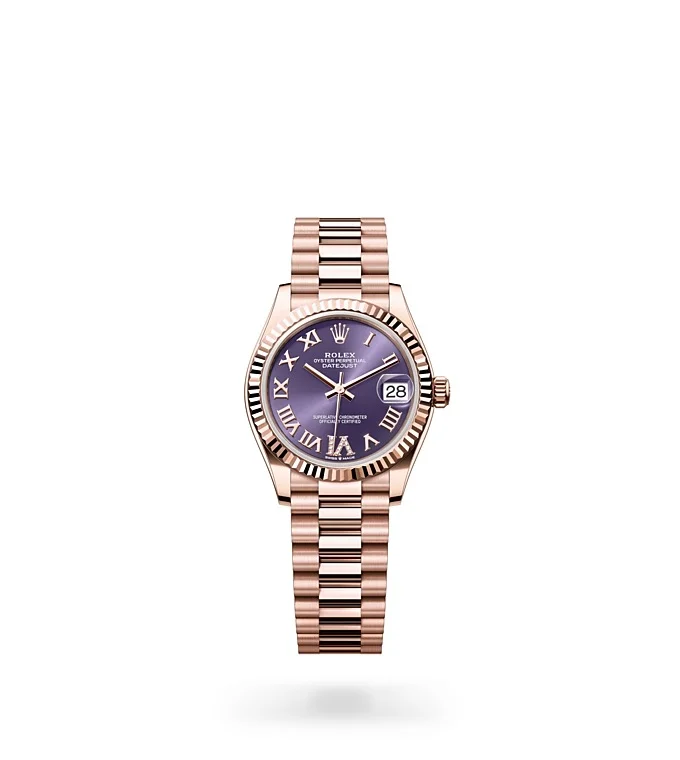 Rolex Datejust Oyster, 31 mm, Everose-Gold - M278275-0029 at Huber Fine Watches & Jewellery