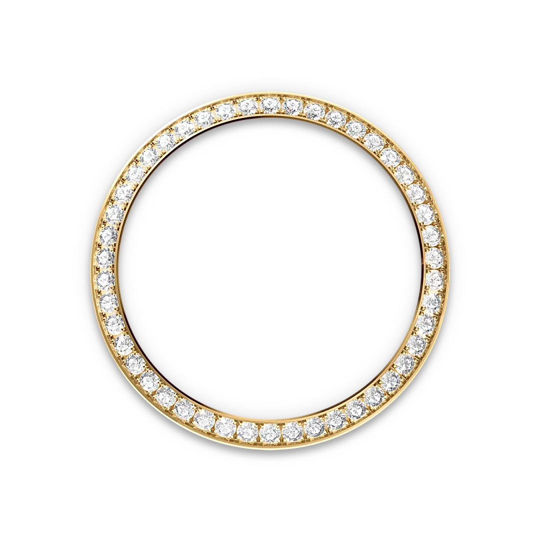 Diamond-set bezel