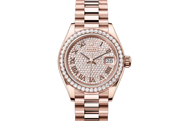 Lady datejust 28 rose gold price top