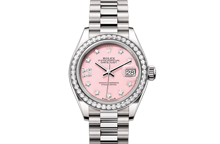 Pink 2025 rolex watch
