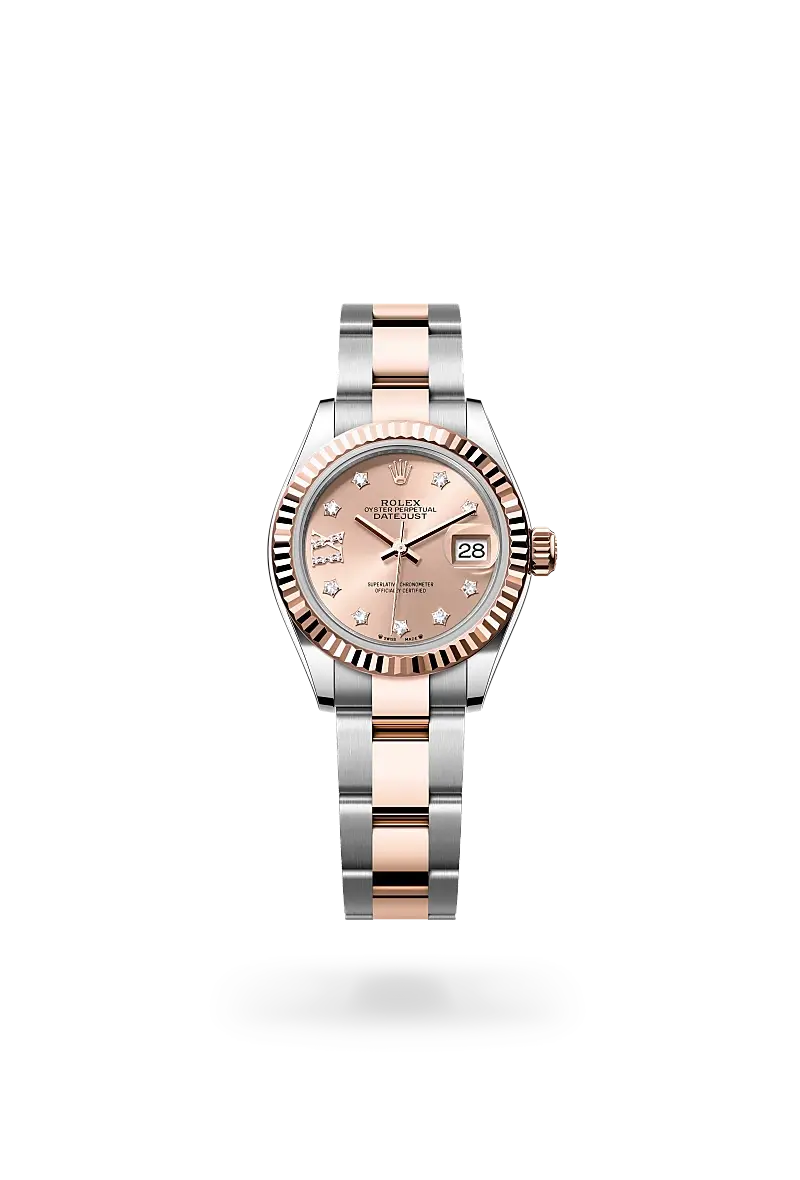 Rolex Lady-Datejust in Rolesor Everose (Kombination aus Edelstahl Oystersteel und Everose-Gold)