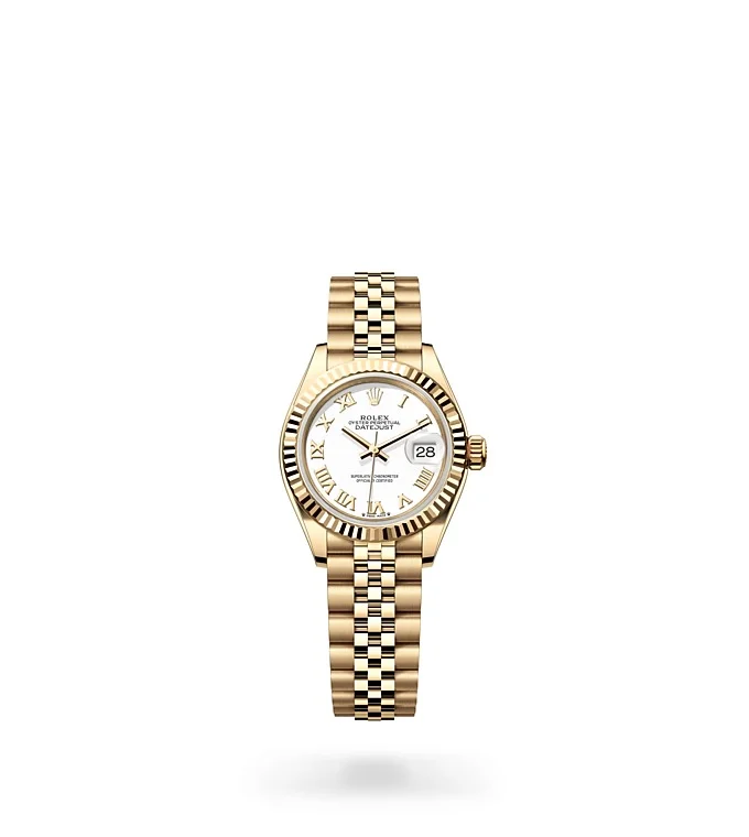 Rolex Lady-Datejust Oyster, 28 mm, Gelbgold - M279178-0030 at Huber Fine Watches & Jewellery