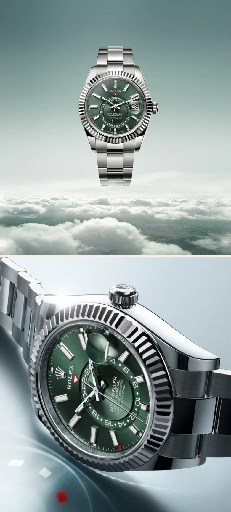 Rolex sky dweller saros on sale