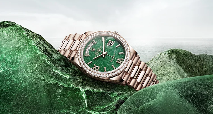 Rose sales rolex watch